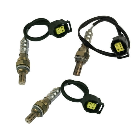 Maxfavor 3X O2 Oxygen Sensor for Ram 1500 V8 5.7L 2015-2013 6 Speed Trans 2x Upstream 1x Downstream