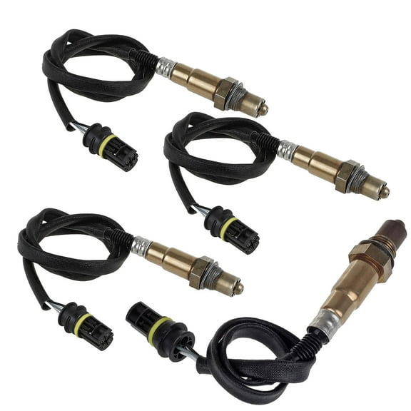 Maxfavor 4PCS Oxygen Sensor Replacement For 2001-2006 Mercedes-Benz C240 C320 Exc. 4Matic 02 Sensor 234-4898 x2 234-4897 x1 234-4883 x1 O2 Sensor