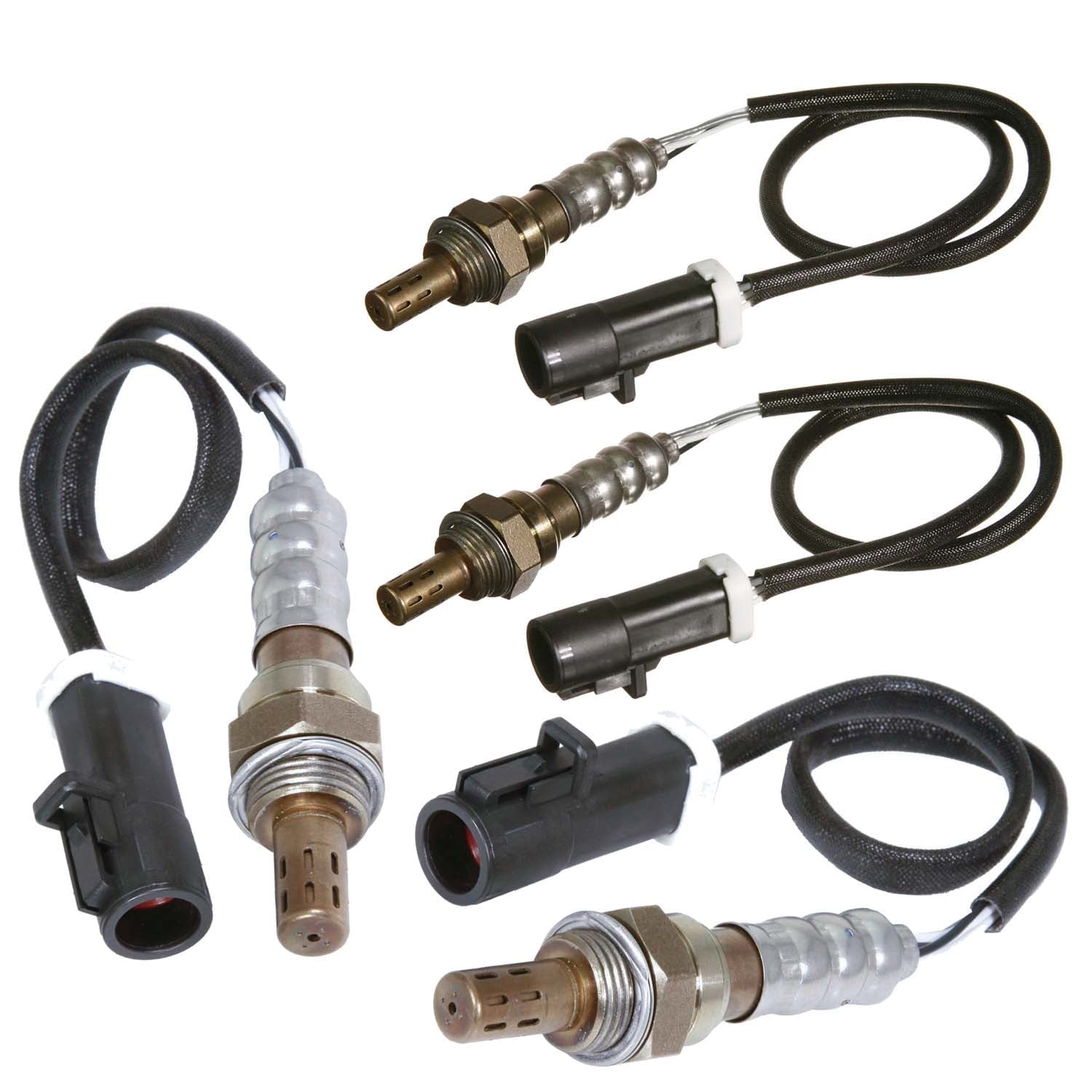 Maxfavor 4Pcs O2 Oxygen Sensor for 1999-2007 Ford Contour Excursion, Mercury Upstream Downstream