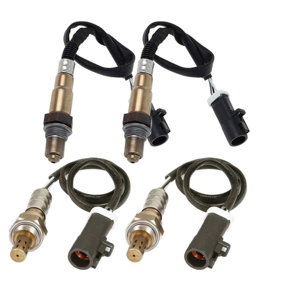 Maxfavor 4Pcs O2 Oxygen Sensor for 2006 2005 2004 Ford Ranger, Mazda B4000 4.0L Upstream Downstream