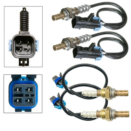 Maxfavor 4Pcs O2 Oxygen Sensor for 2006 Cadillac CTS 6.0L V Sedan 4-Door Upstream Downstream