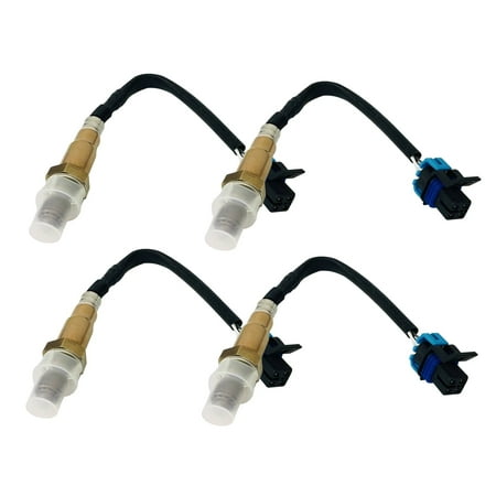 Maxfavor 4Pcs O2 Oxygen Sensor for 2015 2014 2013 2012 Chevrolet Caprice 3.6L Upstream + Downstream