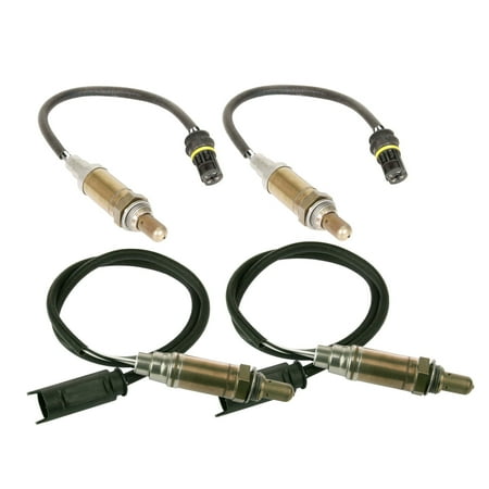 Maxfavor 4Pcs O2 Oxygen Sensor for BMW X5, 750iL 1998-2003 4.4L 4.6L 5.4L Upstream & Downstream