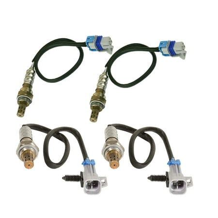 Maxfavor 4Pcs O2 Oxygen Sensor for Chevrolet Corvette 2004 V8 5.7L Base Z06 Upstream + Downstream