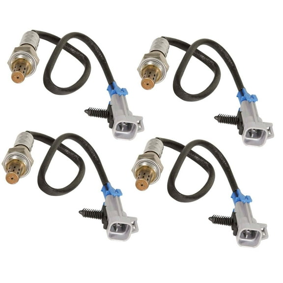 Maxfavor 4pcs O2 Oxygen Sensor for 2000-2002 Chevrolet Tahoe GMC Yukon Chevrolet Silverado 1500 Canada Built