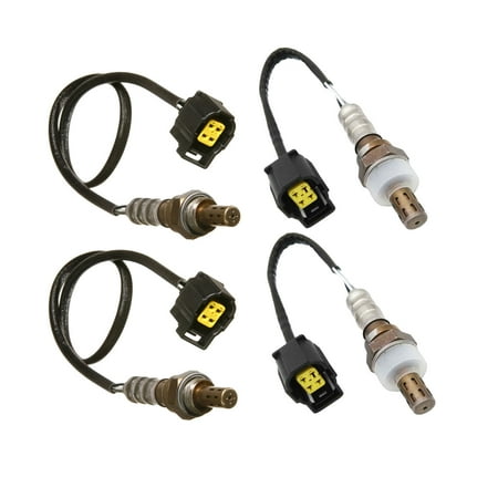 Maxfavor 4Pcs O2 Oxygen Sensor for Chrysler Aspen 4.7L 2009-2008, Dodge Durango Upstream Downstream