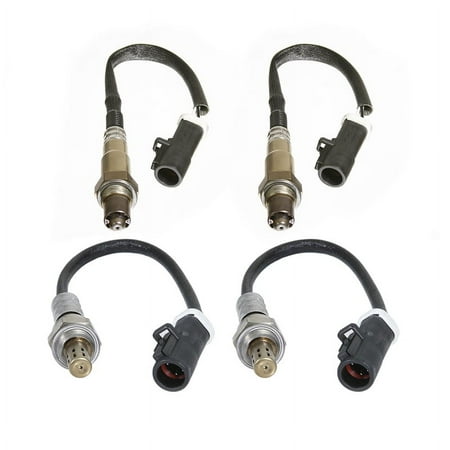 Maxfavor 4Pcs O2 Oxygen Sensor for Ford Explorer Ranger, Mazda Mercury 2011-2001 Upstream Downstream