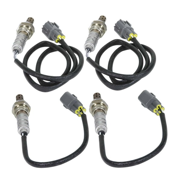 Maxfavor 4Pcs O2 Oxygen Sensor for Lexus LS400 1998-2000 4.0L Base Sedan 4-Door Upstream Downstream