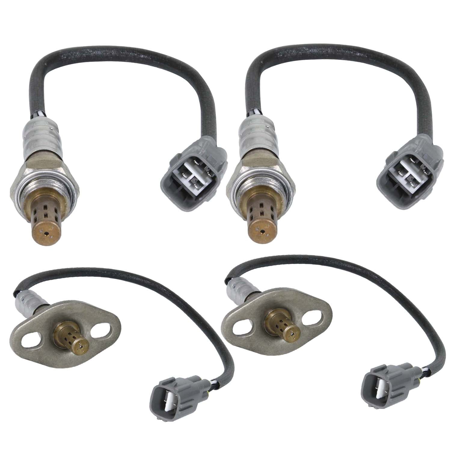 Maxfavor 4Pcs O2 Oxygen Sensor for Toyota Tundra, Sequoia 2001-2004 RWD 4.7L Upstream & Downstream