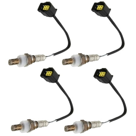 Maxfavor 4Pcs Upper & Down Oxygen Sensor for 2004-2012 Dodge Charger, 2007-2012 Jeep Commander