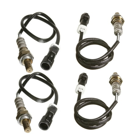 Maxfavor 4X O2 Oxygen Sensor for 1996 Ford Ranger STX Splash XL XLT 2-Door 4.0L Upstream Downstream
