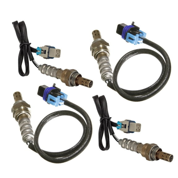 Maxfavor 4X O2 Oxygen Sensor for 2007 Chevrolet Silverado 1500, GMC Sierra 1500 Upstream Downstream