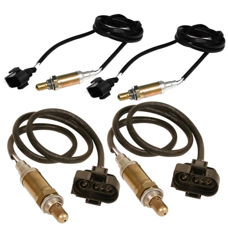 Maxfavor 4X O2 Oxygen Sensor for Audi A4 A6 Quattro 2.8L 1999-1997, Volkswagen Upstream + Downstream