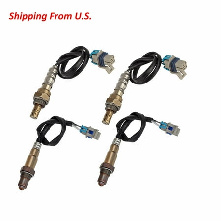 Maxfavor 4X O2 Oxygen Sensor for Cadillac CTS 2005-2004 5.7L Upstream + Downstream 234-4651 234-4818
