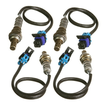Maxfavor 4X O2 Oxygen Sensor for Cadillac XTS 3.6L 2013-2015, Chevrolet Impala Upstream + Downstream