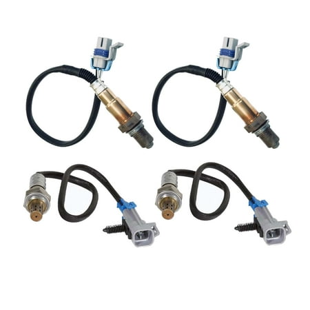Maxfavor 4X O2 Oxygen Sensor for Chevrolet Malibu 2008-2010, Pontiac G6, Saturn Upstream Downstream
