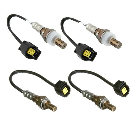 Maxfavor 4X O2 Oxygen Sensor for Dodge Durango 2005-2006, Jeep Grand Cherokee Upstream + Downstream