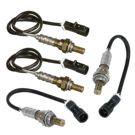 Maxfavor 4X O2 Oxygen Sensor for Ford Explorer 4.0L 1997-1998 VinE Limited Sport Upstream Downstream