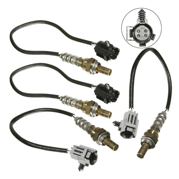 Maxfavor 4X O2 Oxygen Sensor for Jeep Cherokee 4.0L 2000 2001 Classic, SE Calif. Upstream Downstream