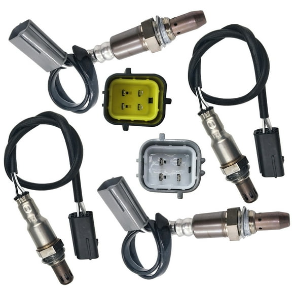 Maxfavor 4X O2 Oxygen Sensor for Nissan 370Z 350Z 2008-2010 Infiniti EX35 FX35 Upstream + Downstream