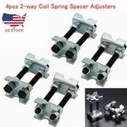 Maxfavor 4pcs Coil Spring Compressor Adjusters Lift or Lower Spring Spacer