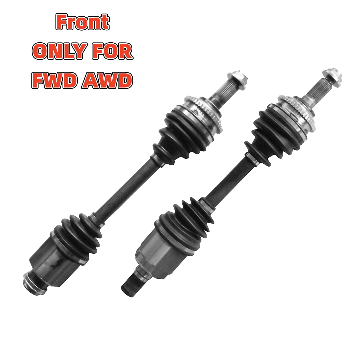 Maxfavor Front CV Joint Axle Shaft Pair for 2006-2009 Ford Fusion Mercury Milan FWD NCV47578 NCV47579