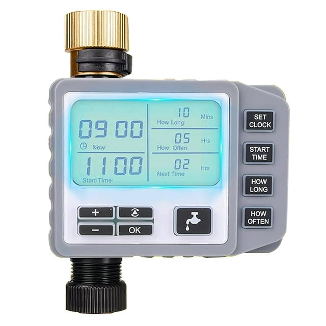 Maxfavor Sprinkler Timer Water Timer Digital Programmable Garden Lawn Hose Faucet Timer