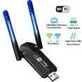 thumbnail image 1 of Maxfavor USB WiFi Adapter, 1300Mbps Long Range AC1300 Dual Band 5G/2.4G 3.0 Wireless Network Adapter Antennas, 1 of 7