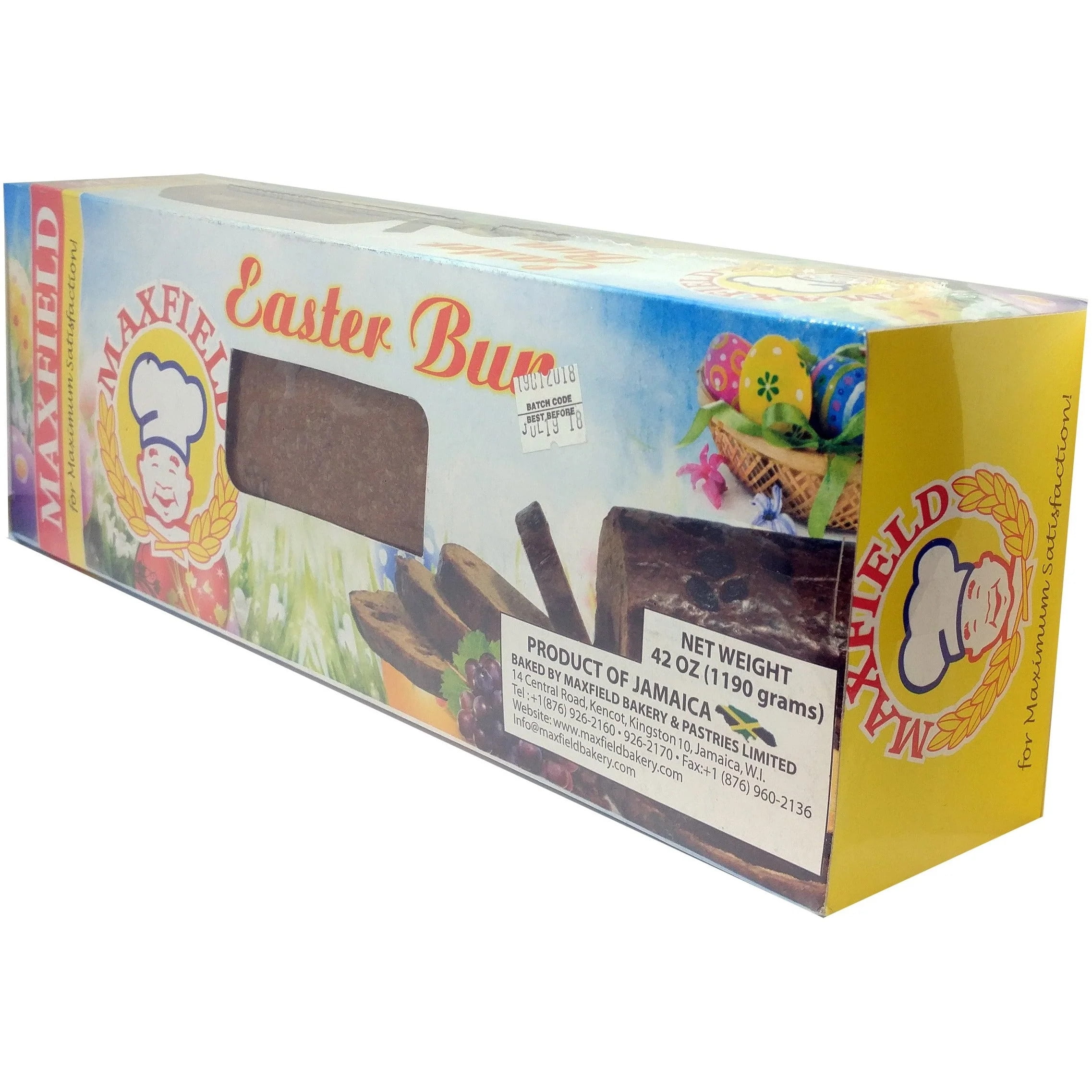 Maxfield Jumbo Easter Bun 48oz