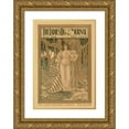 thumbnail image 1 of Maxfield Parrish 11x14 Gold Ornate Wood Frame and Double Matted Museum Art Print Titled - The Ladies Home Journal, July 1896 (1896), 1 of 4