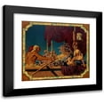 thumbnail image 1 of Maxfield Parrish 16x15 Black Modern Framed Museum Art Print Titled - Cleopatra (1917), 1 of 5