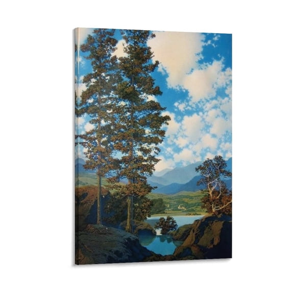 Maxfield Parrish Print Painting (3) Art Poster Canvas Painting Decor Wall Print Photo Gifts Home Modern Decorative Posters 08x12inch(20x30cm)