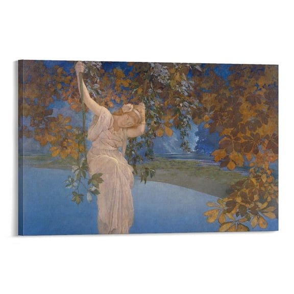 Maxfield Parrish Print Painting (7) Painting On Canvas Wall Art Poster Scroll Picture Print Living Room Walls Decor Home Posters 16x24inch(40x60cm)