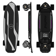Maxfind Cyber Mini Electric Skateboard with Remote, 32.8", Dual Hub Motors, 24 mph, 15 Miles, App Control
