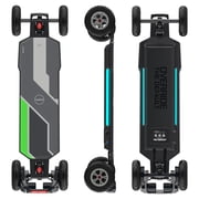 Maxfind Cyber Ultra All-Terrain Electric Skateboard Longboard for Adults, Space Gray
