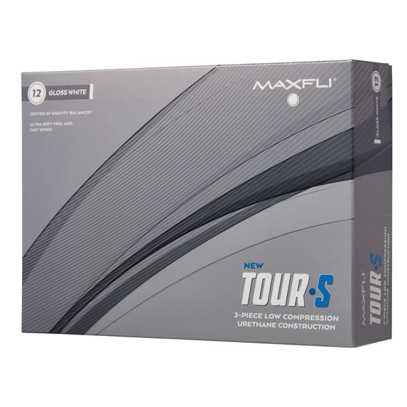Maxfli 2023 Tour S Gloss White Golf Balls 1 Dozen - Walmart.com