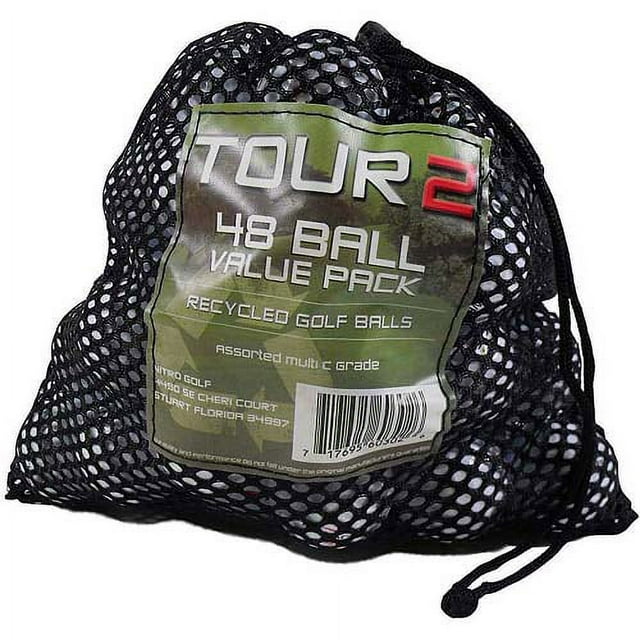 Maxfli Golf Balls, Used, 48 Pack