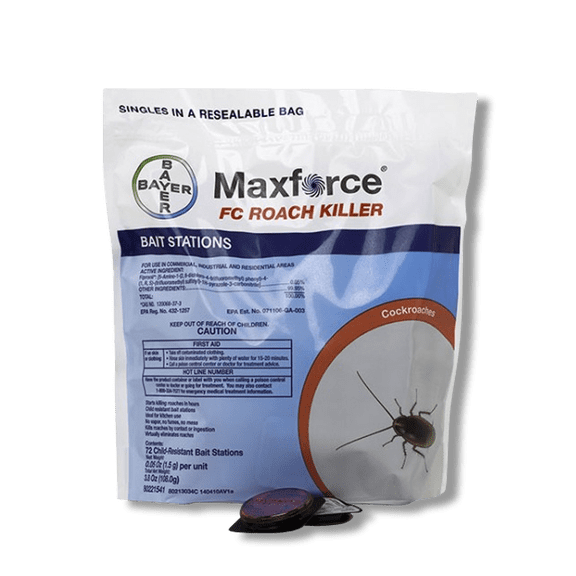 Maxforce FC Roach Bait Stations (72 Stations)- Fipronil