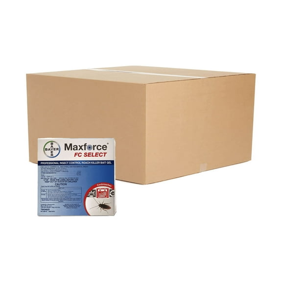 Maxforce FC Select Roach Bait Gel - Case (5 Packs = 20 x 30g Tubes) by Envu