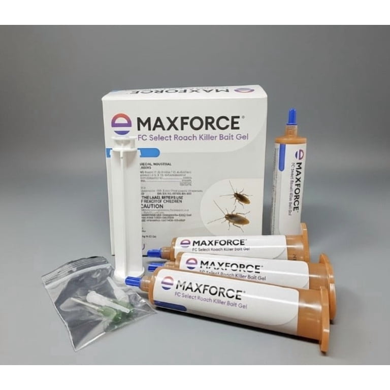 Maxforce FC Select Roach Gel Bait, 4 tubes, 30g each with