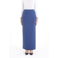 thumbnail image 1 of Maxi Back Slitted Pencil Skirt - Indigo - Size 20, 1 of 1