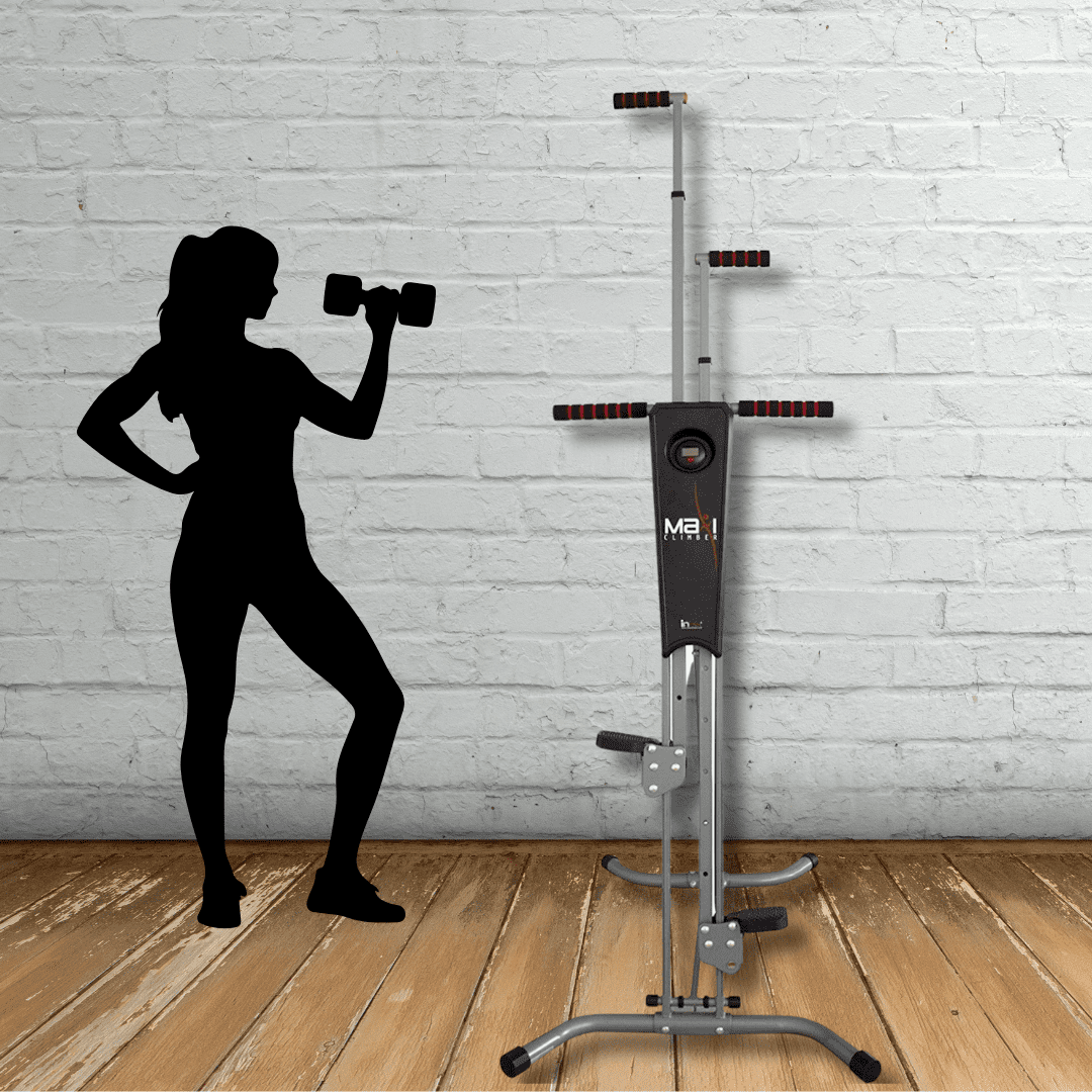 Maxi Climber Vertical Climbing System with LED Display Ideal Fitness Solution Walmart