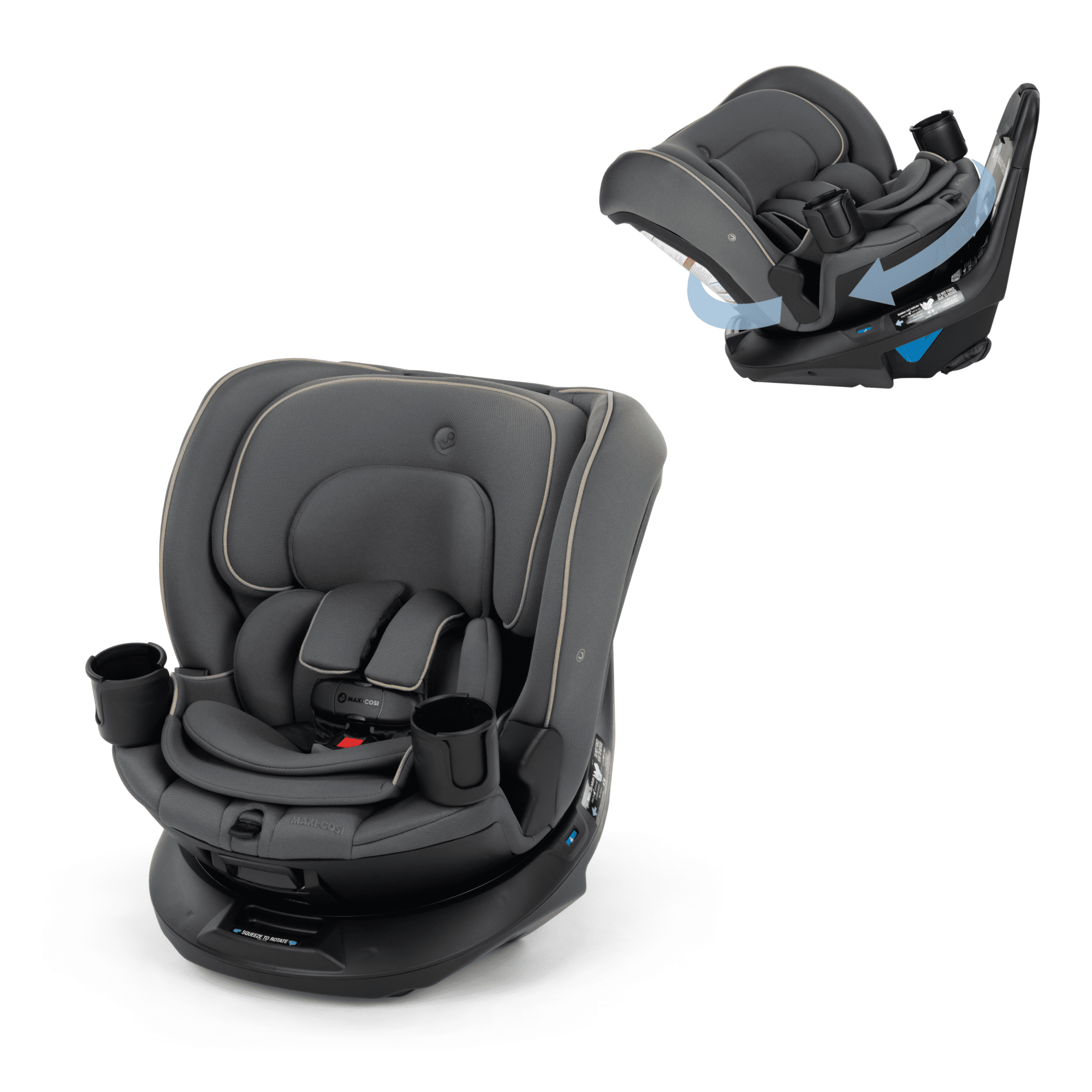 Maxi-Cosi Andi 360 Rotating All-in-One Convertible Car Seat, Escargot