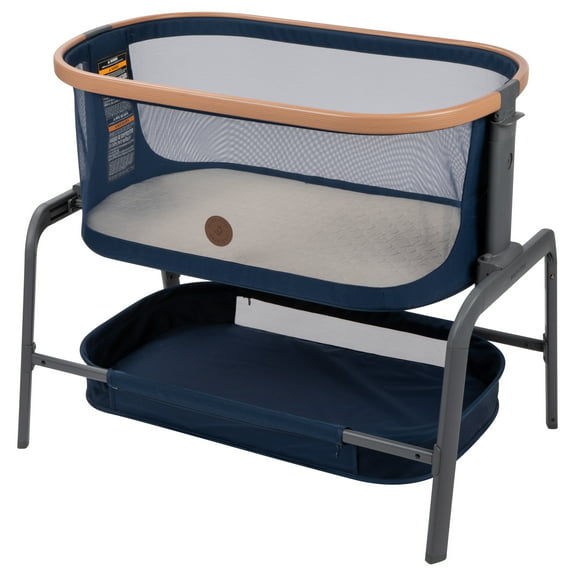 Maxi-Cosi Iora Bedside Bassinet, Essential Blue, Infant