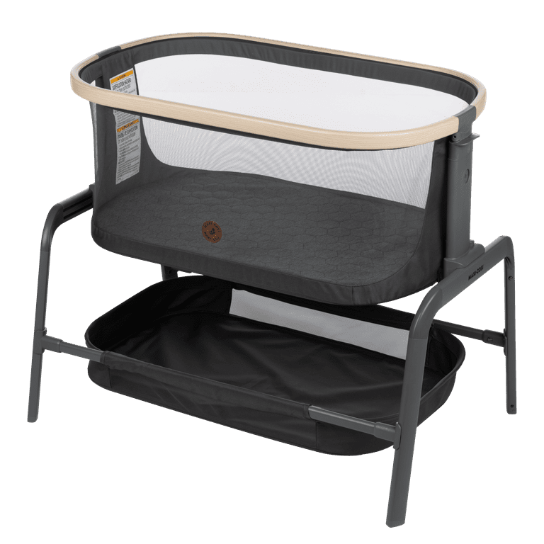 babycocco Maxi-Cosi Iora Baby Bedside Bassinet, Classic Graphite with