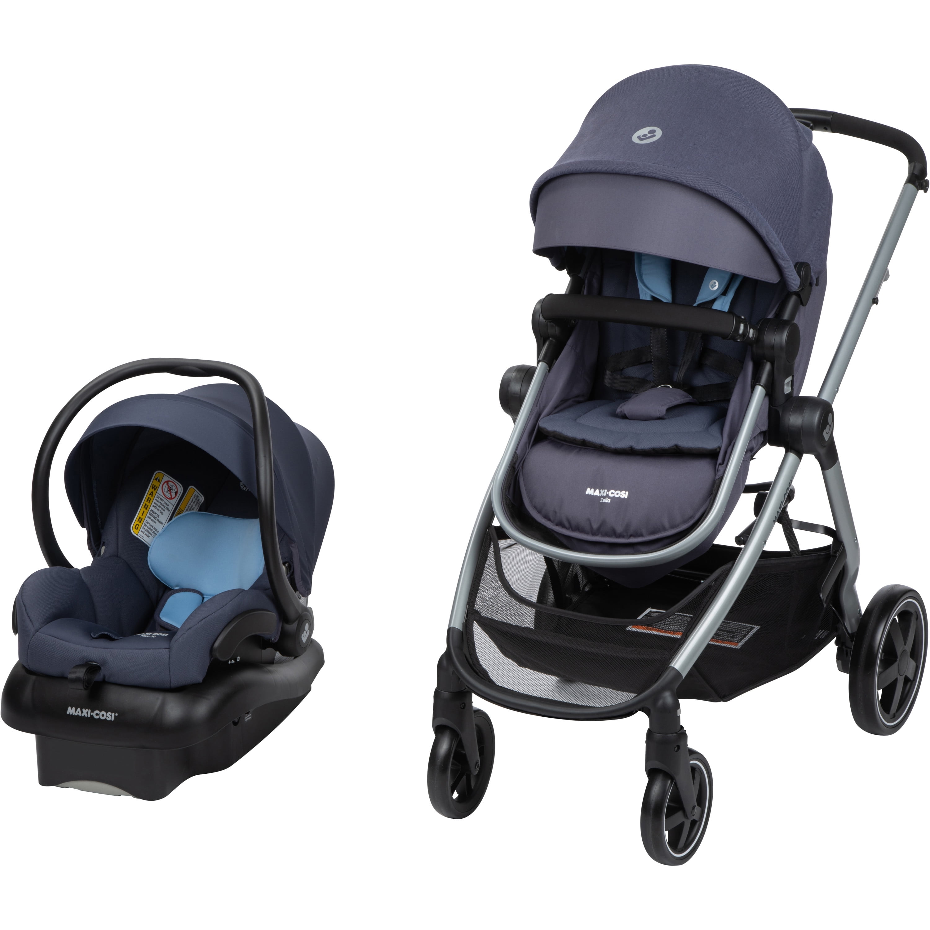 Steanny 5-in-1 Baby Strollers Travel System Newborn Pushchair