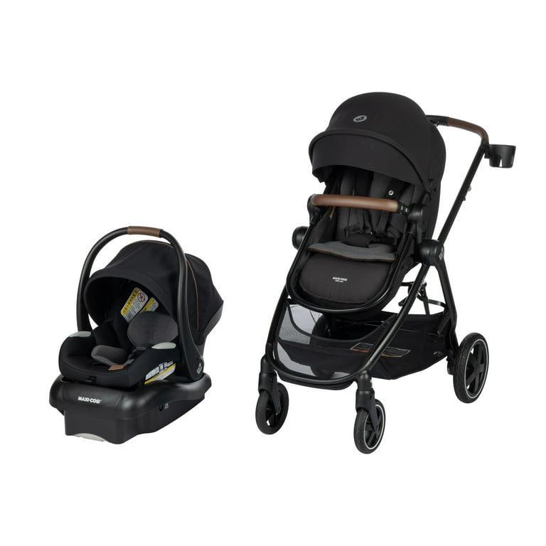Maxi-Cosi Zelia² Luxe 5-in-1 Modular Travel System, New Hope Black
