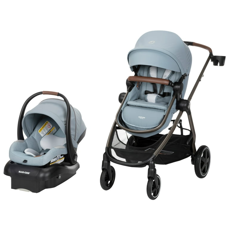 Grey pram cheap travel system