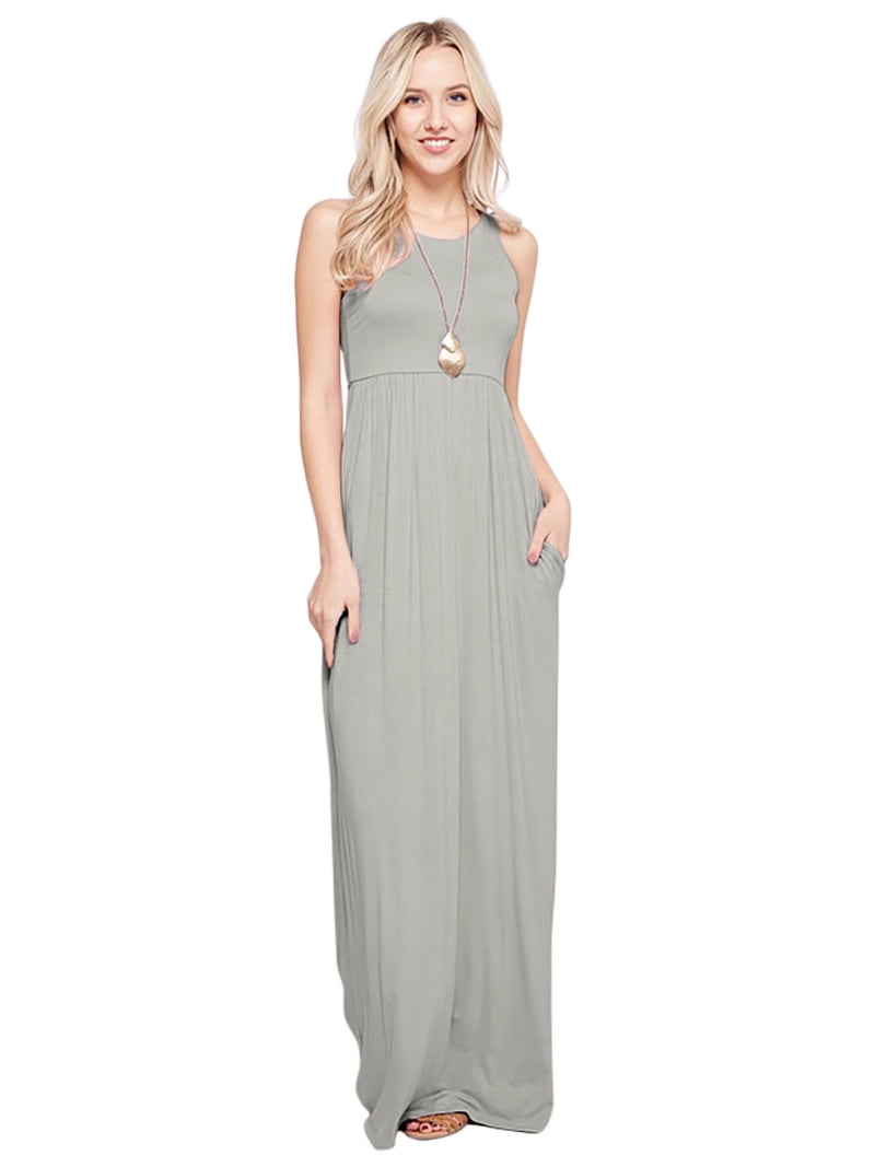 heather grey maxi dress Beverley Knit Maxi Dress main image 1