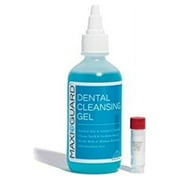 Maxi-Guard Dental Cleaning Gel for Dogs, Cats, Horses, Exotics and Companion Animals 4oz, Light Blue/White